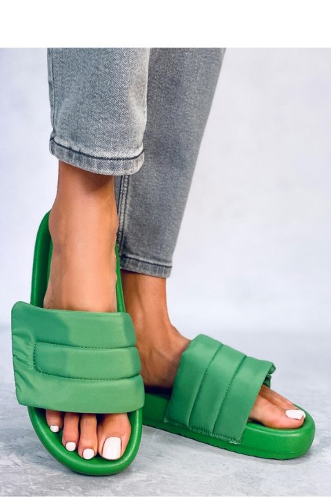 Sandał Klapki ortalionowe CUETO GREEN - Inello Sandał Klapki ortalionowe CUETO GREEN - Inello