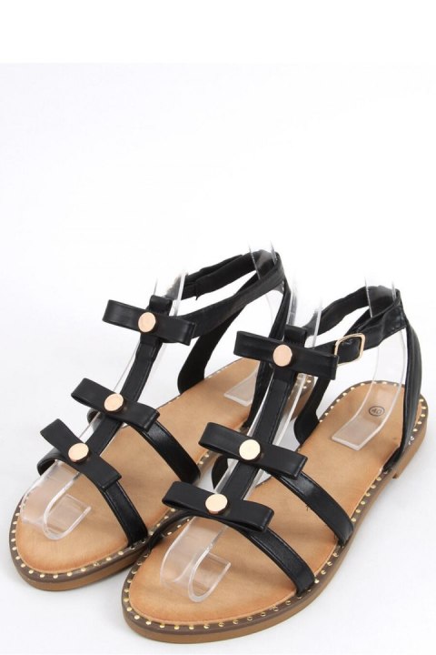 Sandałki damskie AMARI BLACK - Inello Sandałki damskie AMARI BLACK - Inello