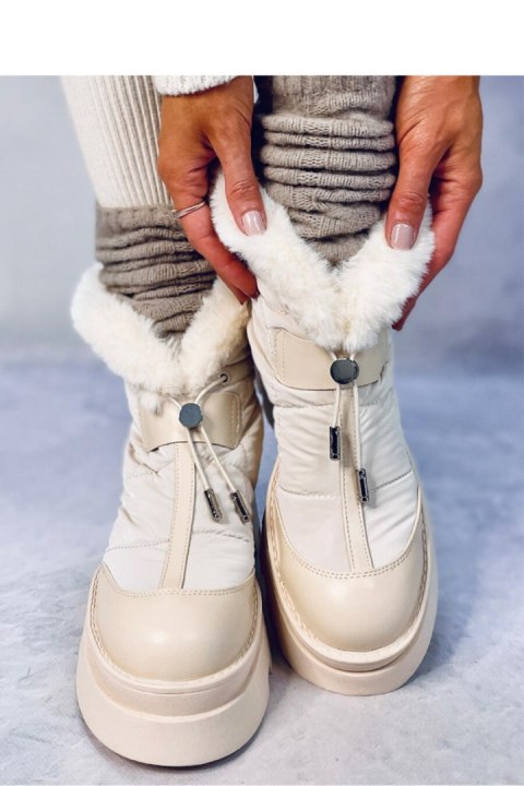 Śniegowce z futerkiem TAVARIS BEIGE - Inello Śniegowce z futerkiem TAVARIS BEIGE - Inello