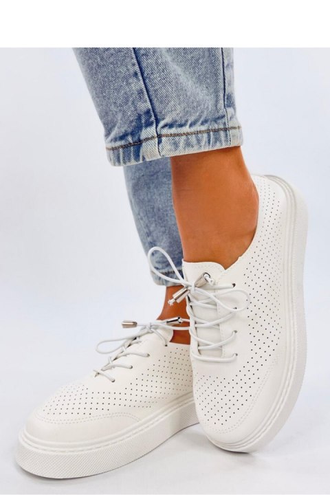 Trampki ażurowe ZINDER WHITE - Inello Trampki ażurowe ZINDER WHITE - Inello