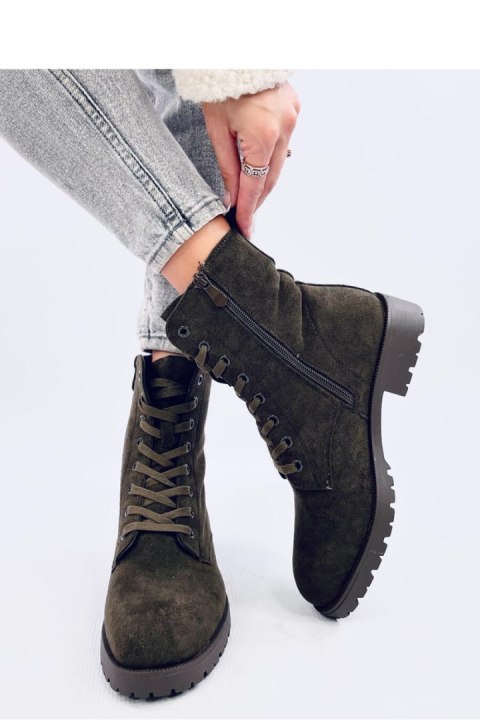 Workery sznurowane BENTE GREEN - Inello Workery sznurowane BENTE GREEN - Inello