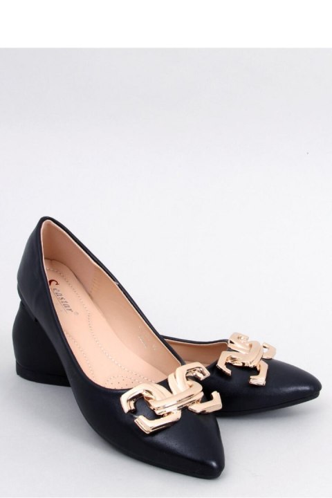 Baleriny eleganckie z klamerką SIMONA BLACK - Inello Baleriny eleganckie z klamerką SIMONA BLACK - Inello