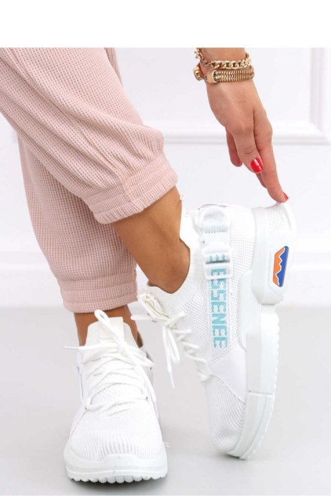 Buty sportowe skarpetkowe HIRAL WHITE - Inello Buty sportowe skarpetkowe HIRAL WHITE - Inello