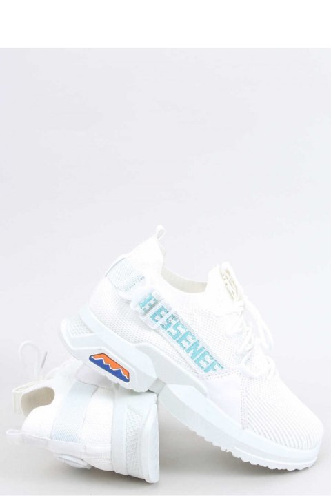 Buty sportowe skarpetkowe HIRAL WHITE - Inello Buty sportowe skarpetkowe HIRAL WHITE - Inello