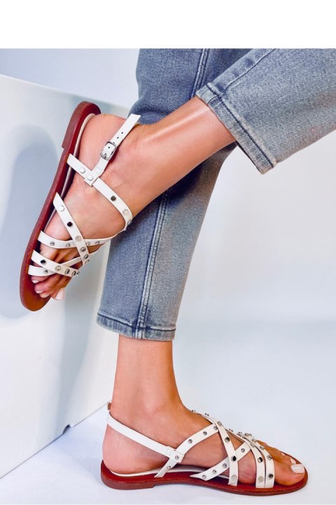 Sandałki rzymianki CAPRIS BEIGE - Inello Sandałki rzymianki CAPRIS BEIGE - Inello