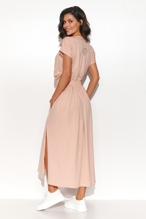 Sukienka Model NU425 Powder Pink - Numinou Sukienka Model NU425 Powder Pink - Numinou