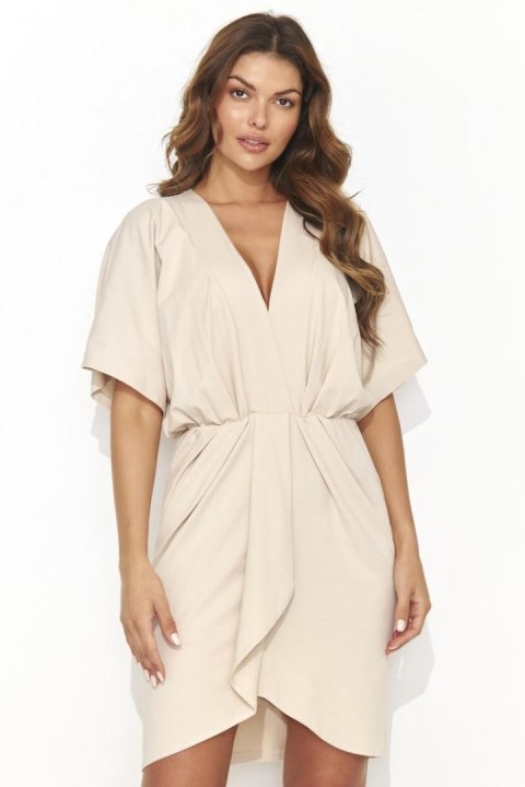 Sukienka Model NU469 Light Beige - Numinou Sukienka Model NU469 Light Beige - Numinou