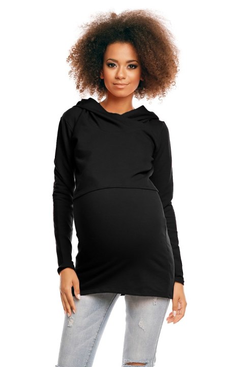 Bluza model 1473 Black - PeeKaBoo Bluza model 1473 Black - PeeKaBoo