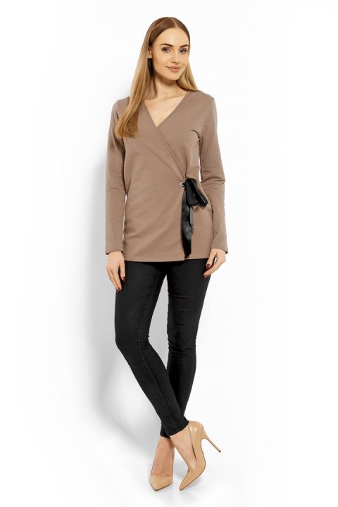 Bluzka Model 1626 Cappuccino - PeeKaBoo Bluzka Model 1626 Cappuccino - PeeKaBoo