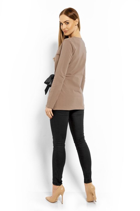 Bluzka Model 1626 Cappuccino - PeeKaBoo Bluzka Model 1626 Cappuccino - PeeKaBoo