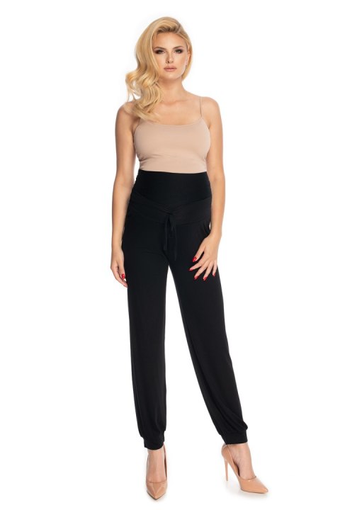 Spodnie Ciążowe Model 0176 Black - PeeKaBoo Spodnie Ciążowe Model 0176 Black - PeeKaBoo