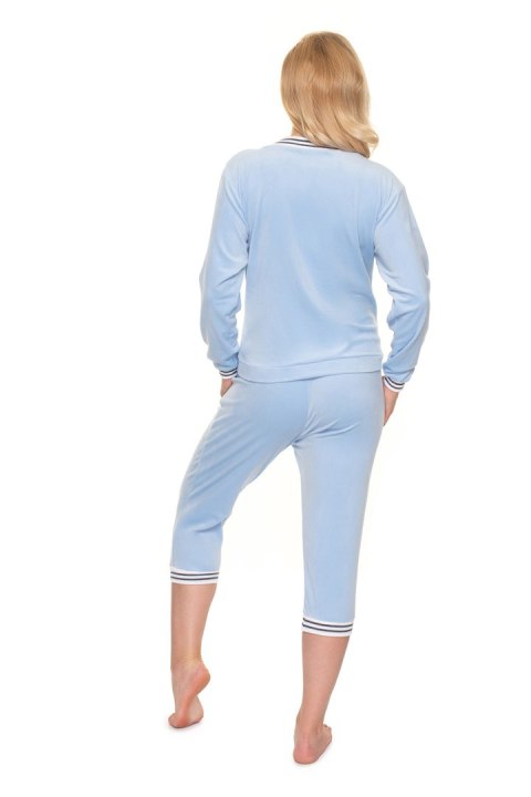 Spodnie Dres Model 0202 Błękit - PeeKaBoo Spodnie Dres Model 0202 Błękit - PeeKaBoo