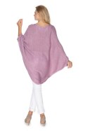 Sweter Ponczo Model 30068 Lila - PeeKaBoo Hurtownia odzieży on-line, moda damska, bielizna i obuwie dla kobiet - Matterhorn.pl