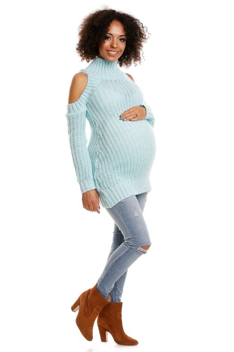 Sweter model 30040C Ice Mint - PeeKaBoo Sweter model 30040C Ice Mint - PeeKaBoo