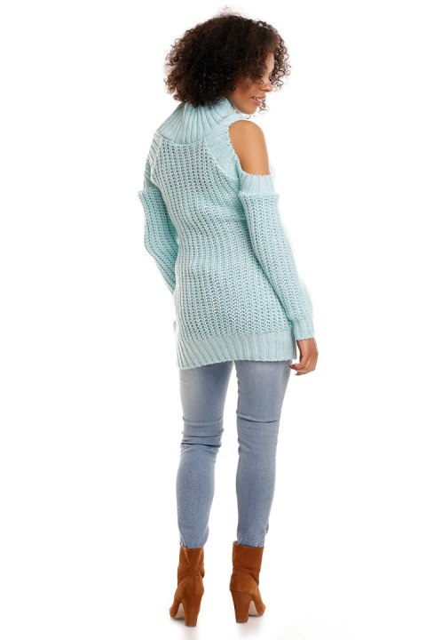 Sweter model 30040C Ice Mint - PeeKaBoo Sweter model 30040C Ice Mint - PeeKaBoo