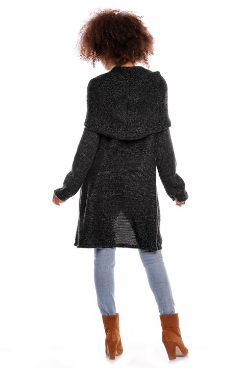 Sweter model 30051 Black - PeeKaBoo Sweter model 30051 Black - PeeKaBoo