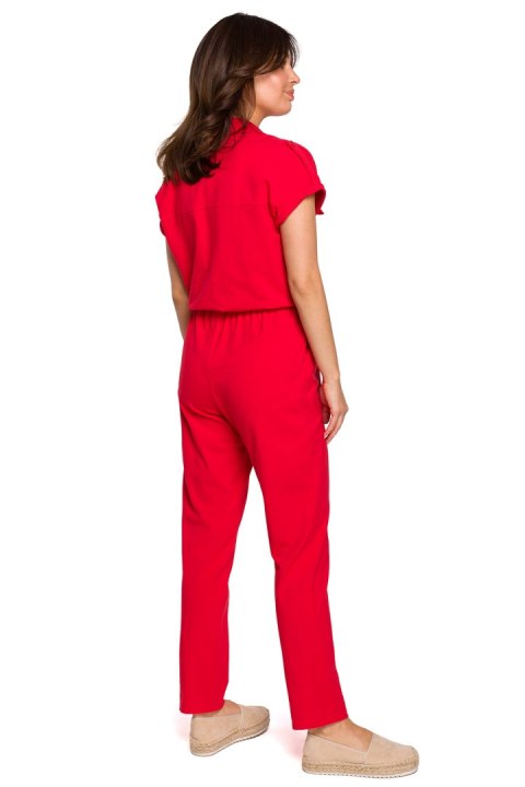 Kombinezon Model B223 Red - BeWear Kombinezon Model B223 Red - BeWear