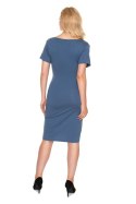 Sukienka Ciążowa Model 0199 Blue - PeeKaBoo