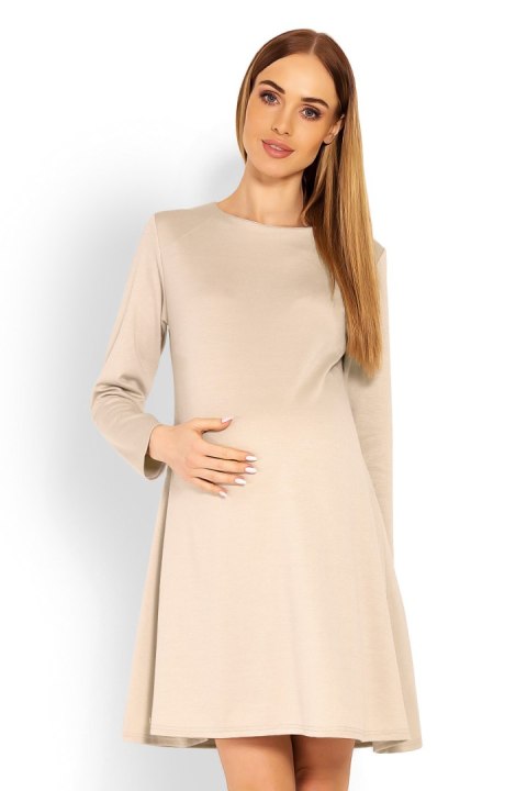 Sukienka Ciążowa Model 1359C Beige - PeeKaBoo Hurtownia odzieży on-line, moda damska, bielizna i obuwie dla kobiet - Matterhorn. Sukienka Ciążowa Model 1359C Beige - PeeKaBoo Hurtownia odzieży on-line, moda damska, bielizna i obuwie dla kobiet - Matterhorn.