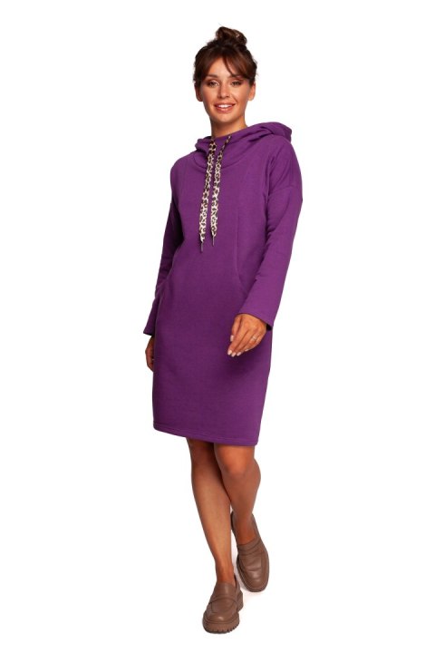 Sukienka Model B238 Purpura - BeWear Sukienka Model B238 Purpura - BeWear