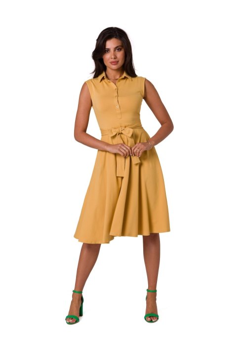 Sukienka Model B261 Honey - BeWear Sukienka Model B261 Honey - BeWear