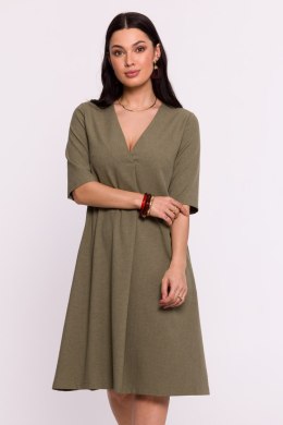 Sukienka Model B280 Oliwka - BeWear Hurtownia odzieży on-line, moda damska, bielizna i obuwie dla kobiet - Matterhorn.pl