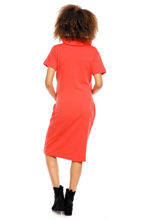 Sukienka model 1581 Coral - PeeKaBoo Sukienka model 1581 Coral - PeeKaBoo