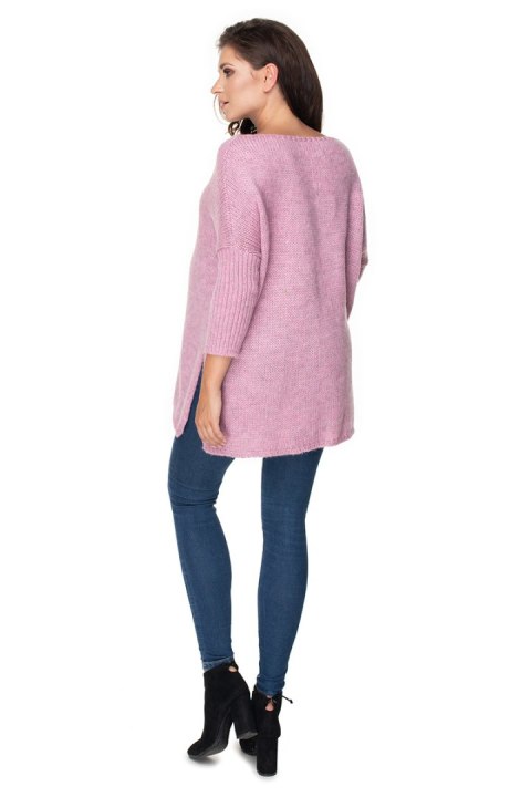 Sweter Ciążowy Model 30075 Lila - PeeKaBoo Sweter Ciążowy Model 30075 Lila - PeeKaBoo