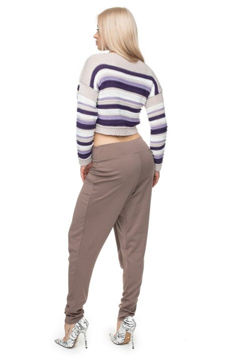 Sweter Damski Model 70017 Violet - PeeKaBoo Sweter Damski Model 70017 Violet - PeeKaBoo