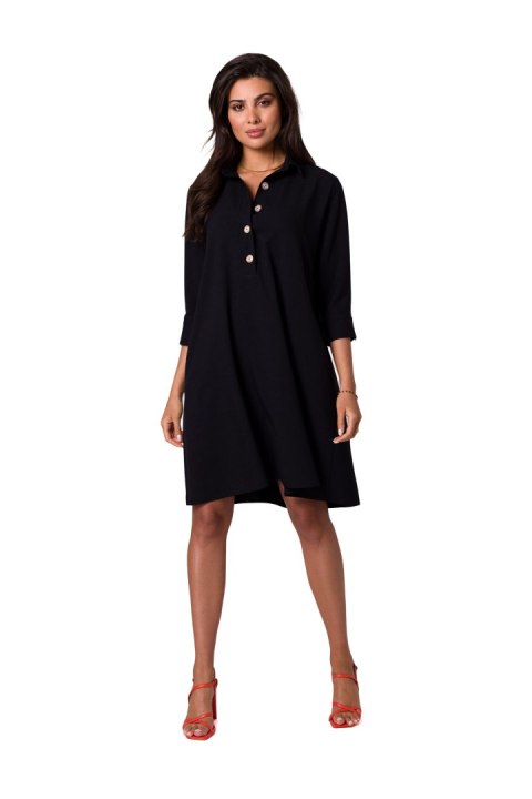 Sukienka Model B257 Black - BeWear Sukienka Model B257 Black - BeWear