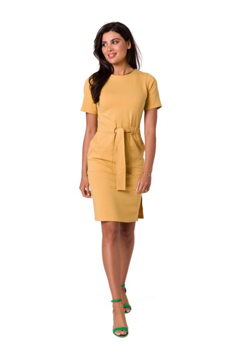Sukienka Model B263 Honey - BeWear Sukienka Model B263 Honey - BeWear
