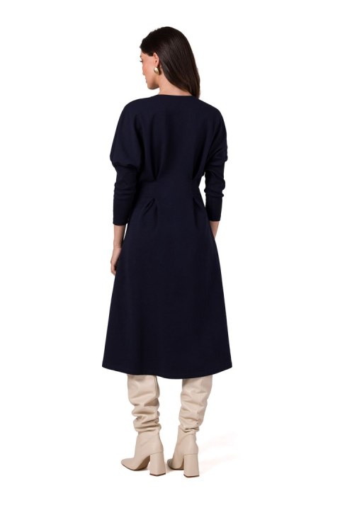 Sukienka Model B273 Navy - BeWear Sukienka Model B273 Navy - BeWear