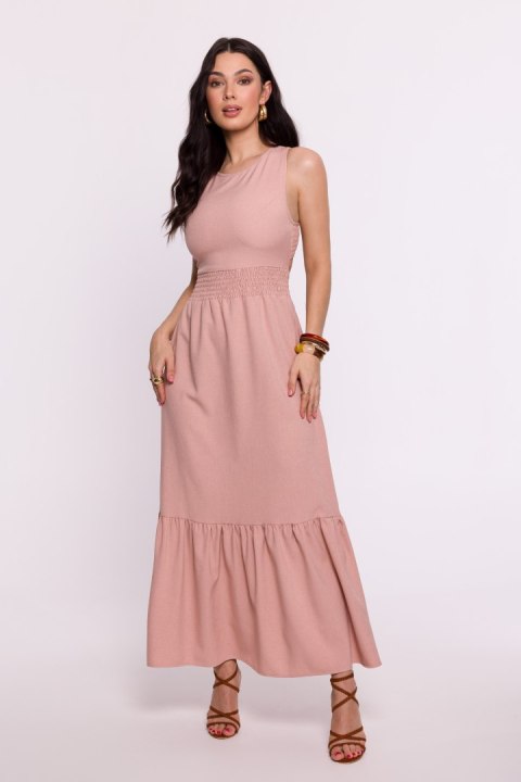 Sukienka Model B281 Pink - BeWear Sukienka Model B281 Pink - BeWear