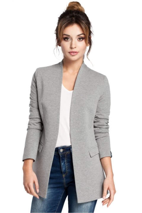 Żakiet Model B030 Grey - BeWear Żakiet Model B030 Grey - BeWear