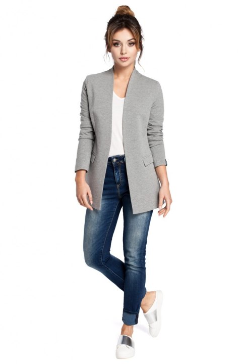 Żakiet Model B030 Grey - BeWear Żakiet Model B030 Grey - BeWear