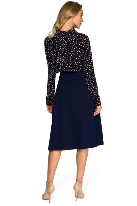 Spódnica Model S133 Navy - Stylove Spódnica Model S133 Navy - Stylove