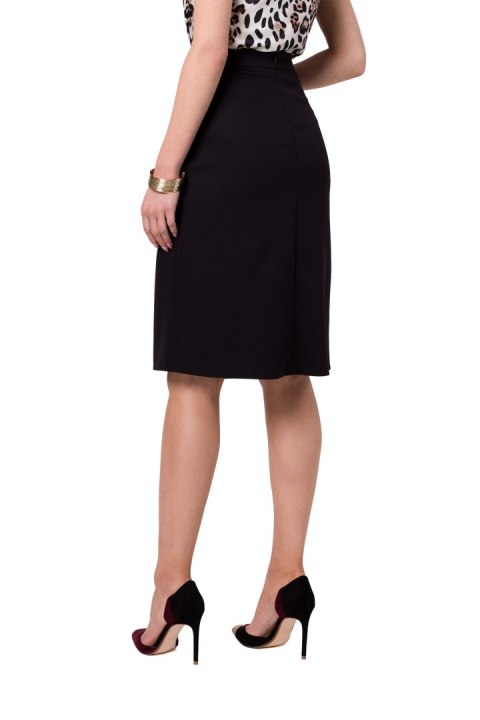 Spódnica Model S343 Black - Stylove Spódnica Model S343 Black - Stylove