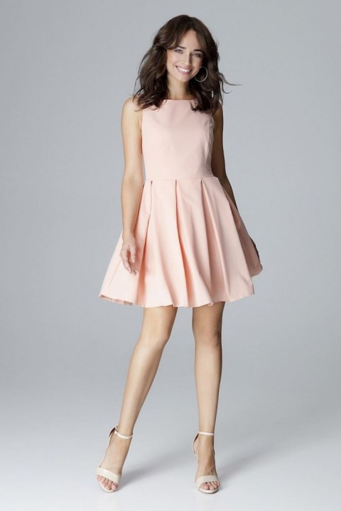 Sukienka Model L006 Pink - Lenitif Sukienka Model L006 Pink - Lenitif