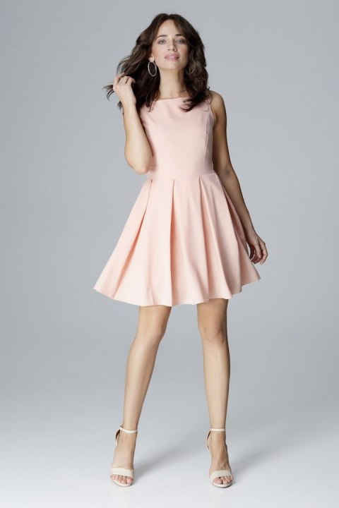 Sukienka Model L006 Pink - Lenitif Sukienka Model L006 Pink - Lenitif