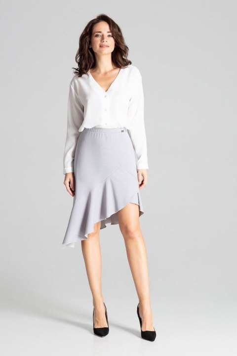 Spódnica Model L065 Grey - Lenitif Spódnica Model L065 Grey - Lenitif