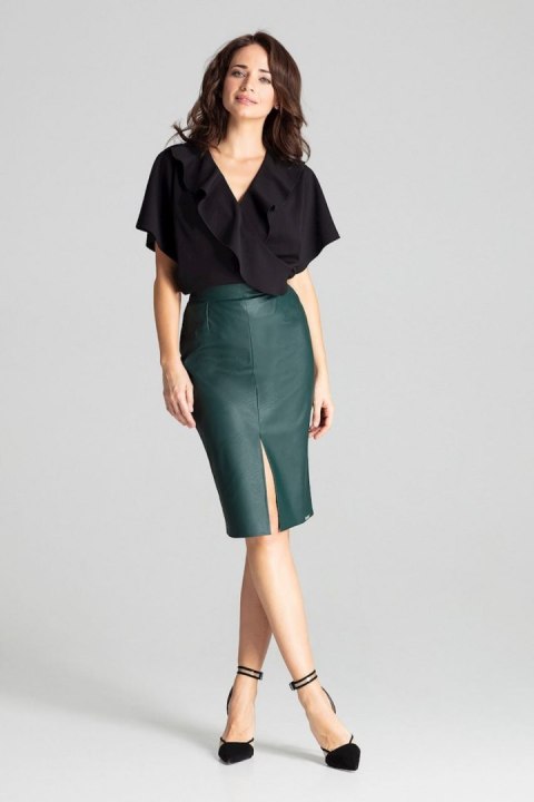 Spódnica Model L071 Green - Lenitif Spódnica Model L071 Green - Lenitif