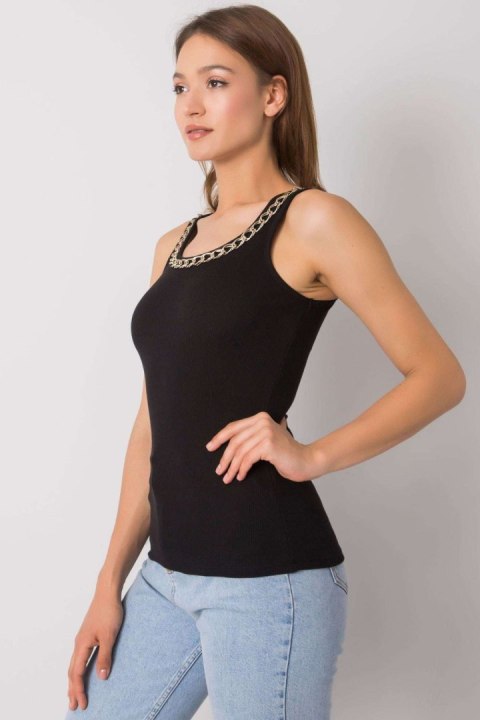 Koszulka Top Model TW-TP-OB021.85 Black - Och Bella Koszulka Top Model TW-TP-OB021.85 Black - Och Bella
