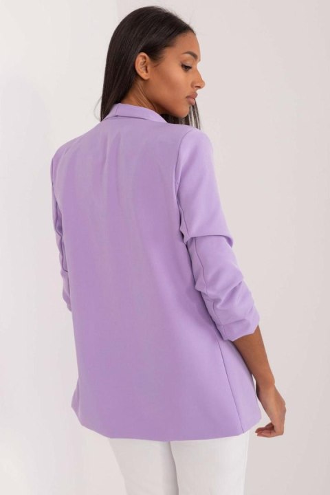 Marynarka Model TW-ZT-BI-24155a.01X Light Violet - Och Bella Marynarka Model TW-ZT-BI-24155a.01X Light Violet - Och Bella