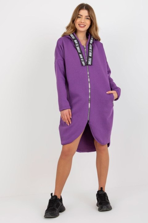 Bluza Damska Model RV-BL-6683.00P Dark Violet - Relevance Bluza Damska Model RV-BL-6683.00P Dark Violet - Relevance