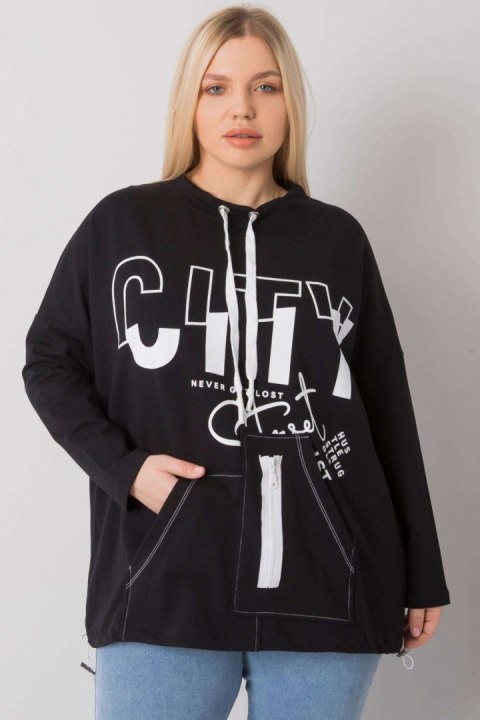 Bluza Damska Model RV-BL-7166.78P Black - Relevance Bluza Damska Model RV-BL-7166.78P Black - Relevance