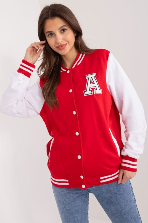 Bluza Damska Model RV-BL-7670.31 Red - Relevance Bluza Damska Model RV-BL-7670.31 Red - Relevance