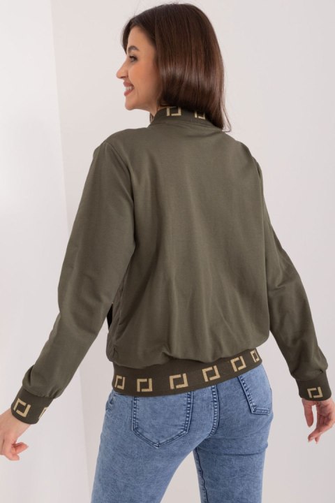 Bluza Damska Model RV-BL-8224.22 Khaki - Relevance Bluza Damska Model RV-BL-8224.22 Khaki - Relevance
