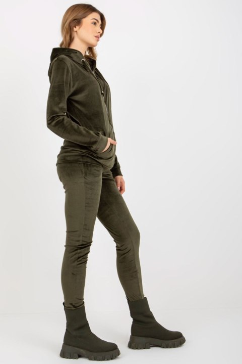 Spodnie Komplet Model RV-KMPL-6087-2.31X Khaki - Relevance Spodnie Komplet Model RV-KMPL-6087-2.31X Khaki - Relevance