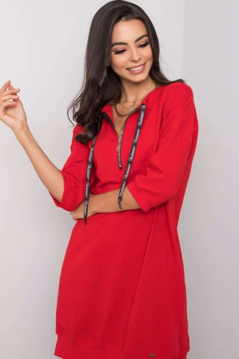 Sukienka Model RV-SK-6273.47P Red - Relevance Sukienka Model RV-SK-6273.47P Red - Relevance