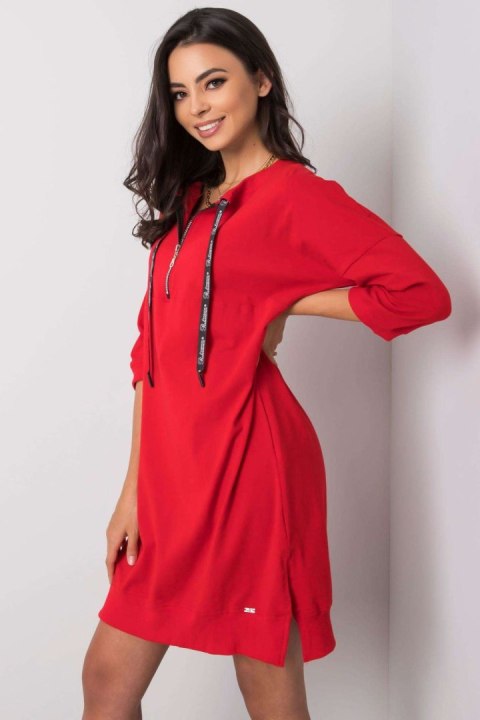 Sukienka Model RV-SK-6273.47P Red - Relevance Sukienka Model RV-SK-6273.47P Red - Relevance